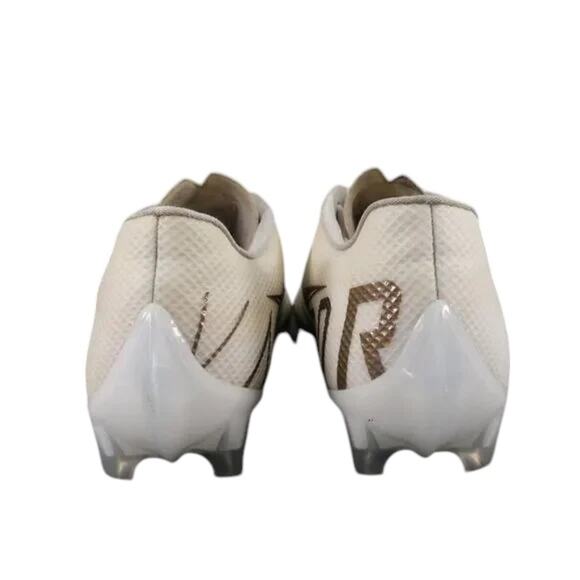Nike Shoes Mens 13 Football Cleats Vapor Edge 360 White Gold Sport Athletic Low main image 10